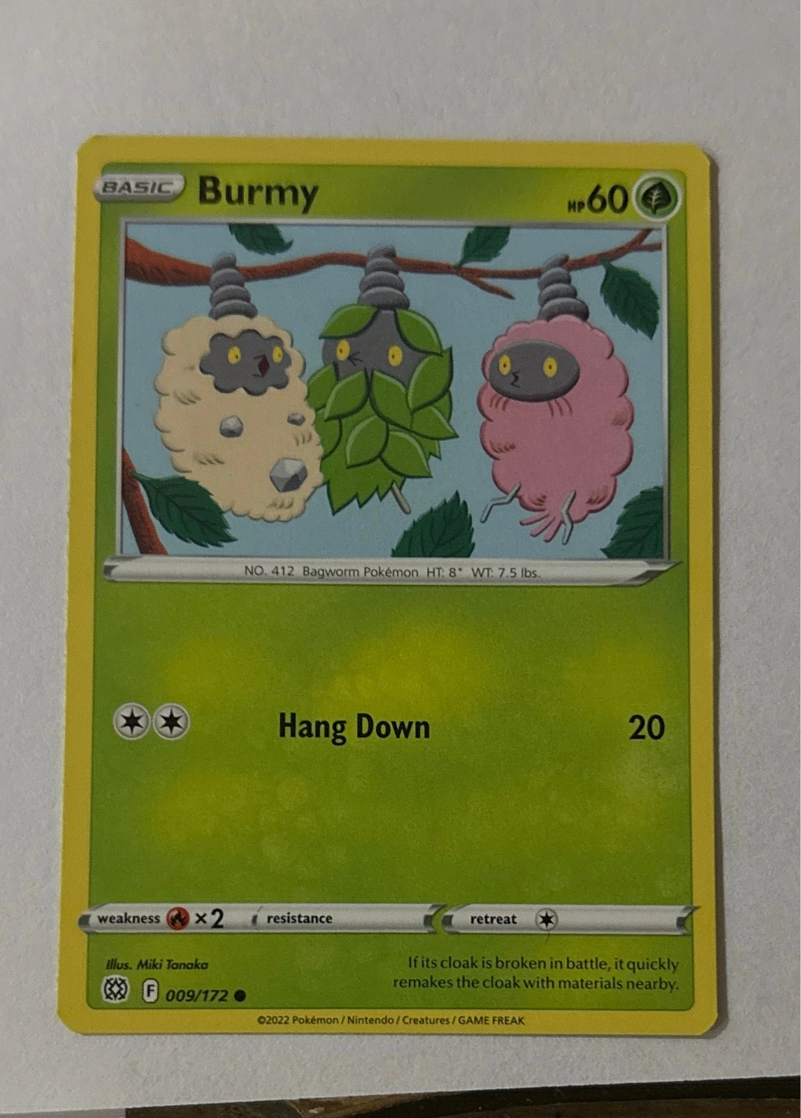 Burmy - Brilliant Stars #009/172