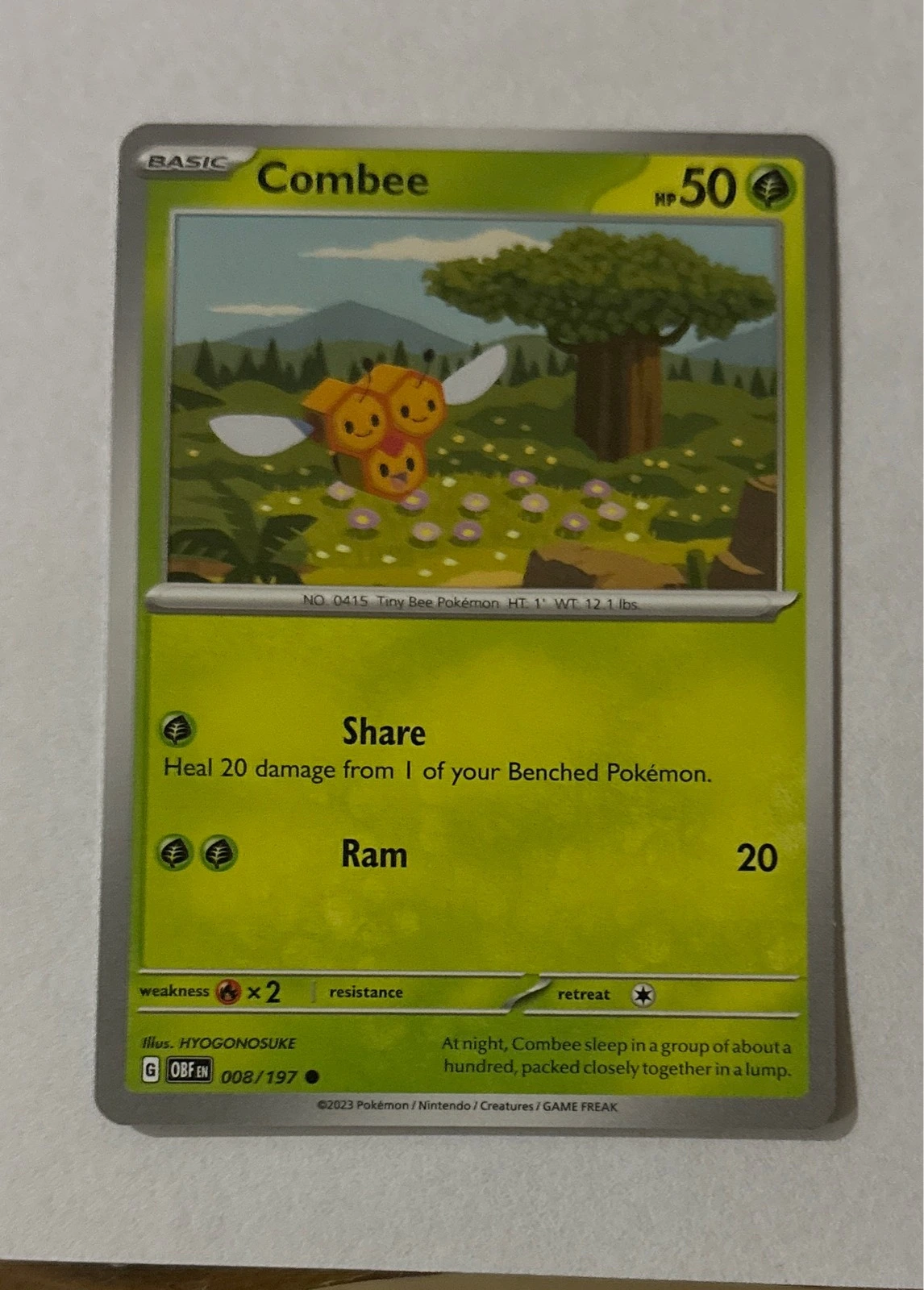 Combee - Obsidian Flames #008/197