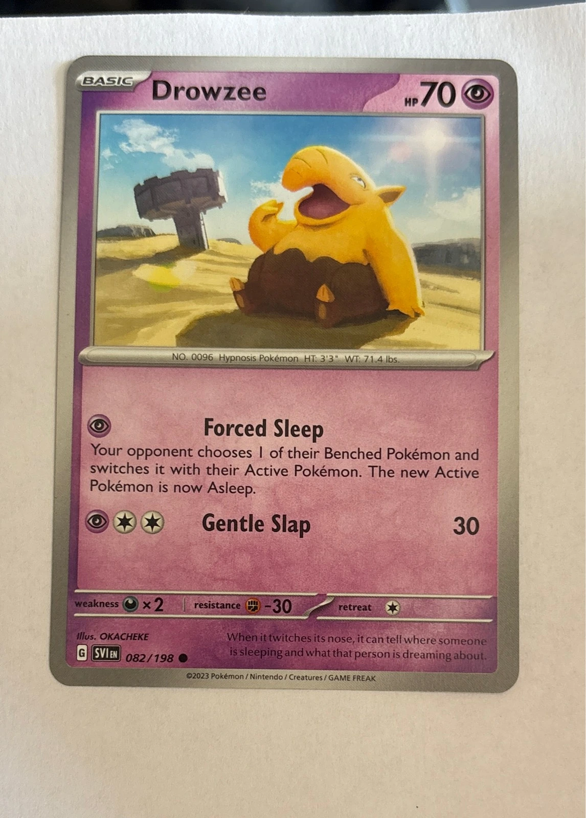 Drowzee - Scarlet & Violet #082/198