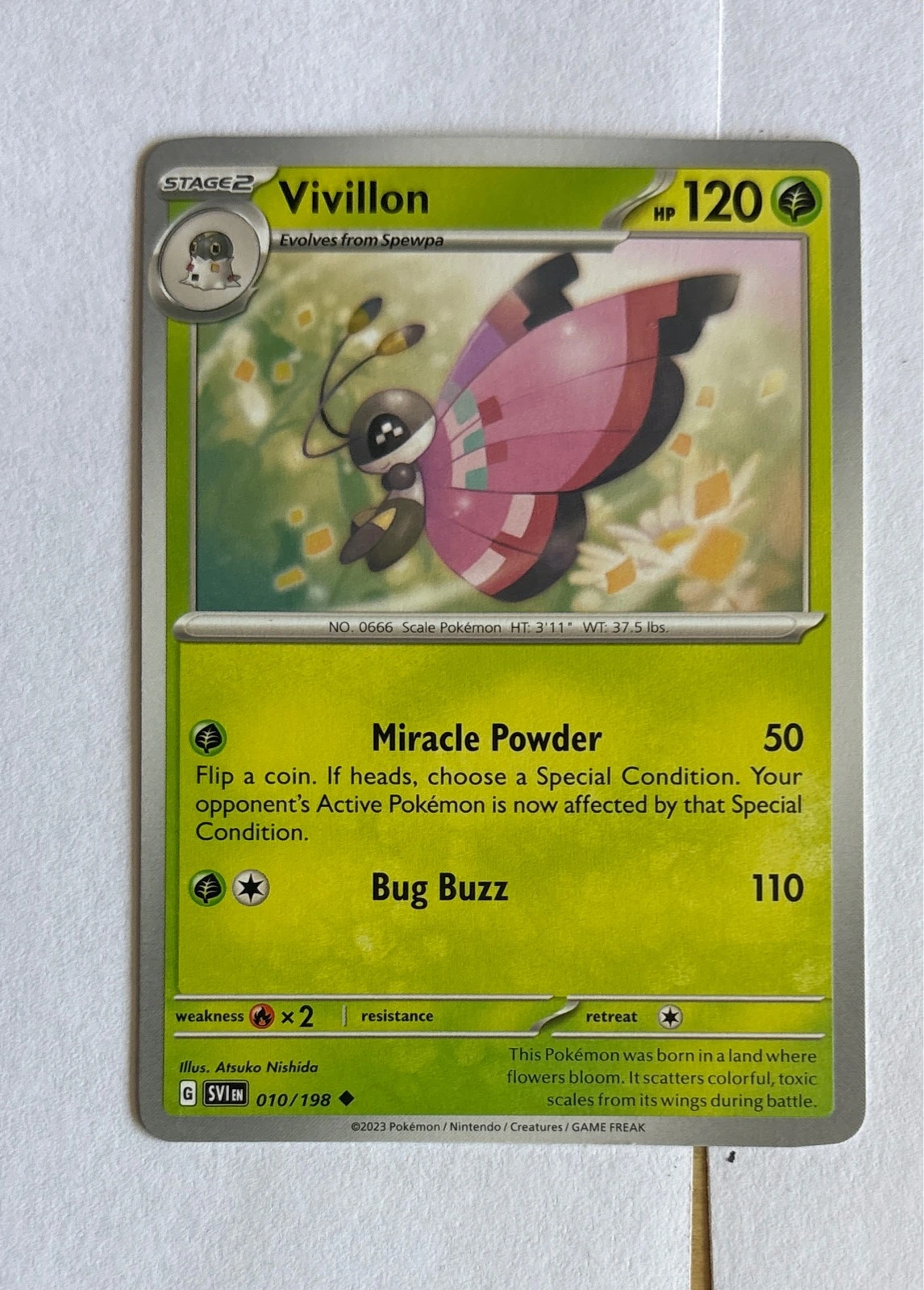 Vivillon - Scarlet & Violet #010/198