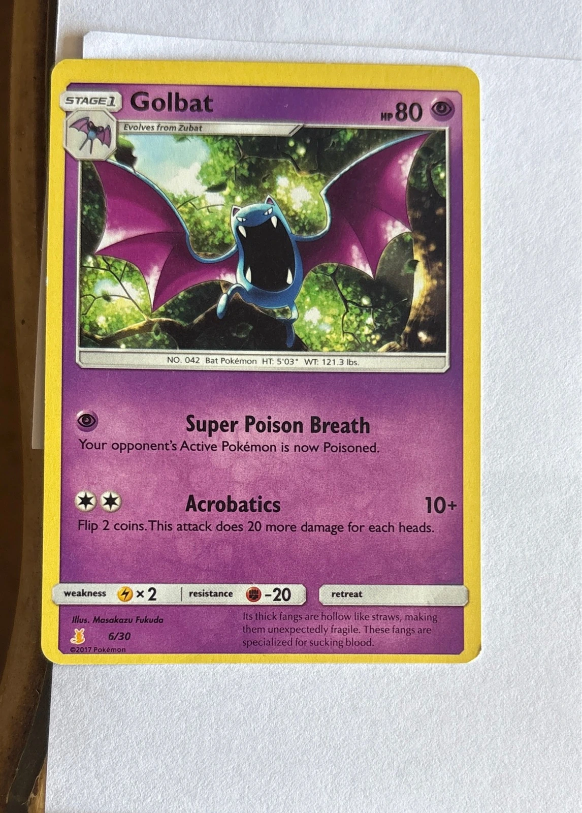 Golbat - McDonald's Collection 2017 #6/30