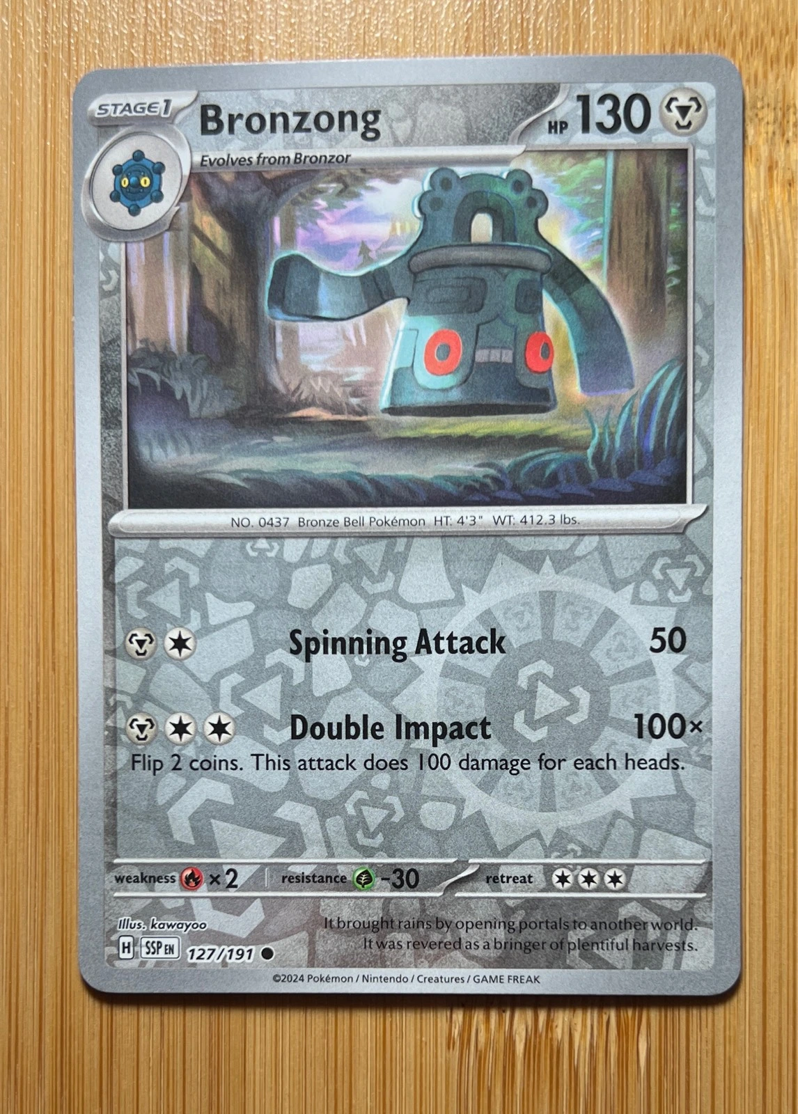 Bronzong - Pokémon Surging Sparks #127/191