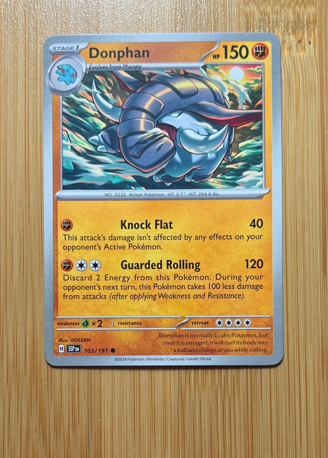 Donphan - Surging Sparks #103/191