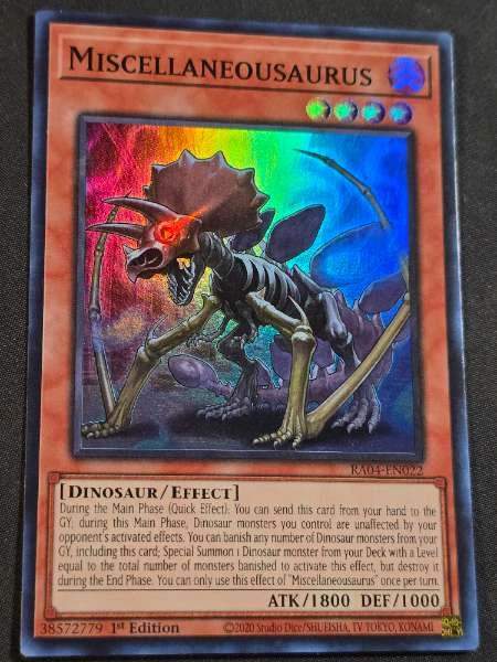 Miscellaneousaurus - 25th Anniversary Rarity Collection #RA04-EN022