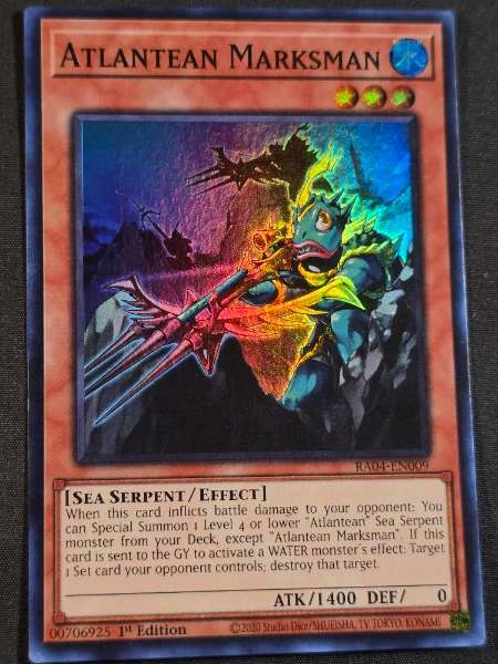 Atlantean Marksman - Rarity Collection 25th Anniversary Edition #RA04-EN009