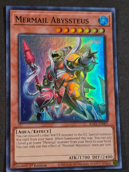 Mermail Abyssteus - Rarity Collection 25th Anniversary Edition #RA03-EN007