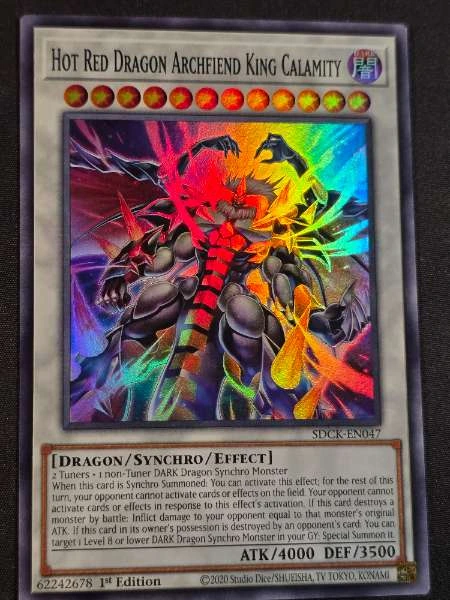 Hot Red Dragon Archfiend King Calamity - Structure Deck: The Crimson King #SDCK-EN047