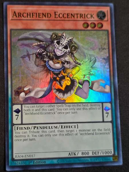 Archfiend Eccentrick - 25th Anniversary Rarity Collection II #RA04-EN017