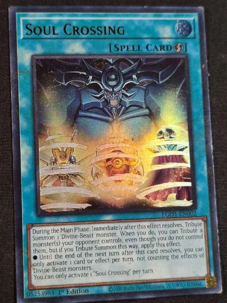 Soul Crossing - Egyptian God Deck: Slifer the Sky Dragon #EGO1-EN002