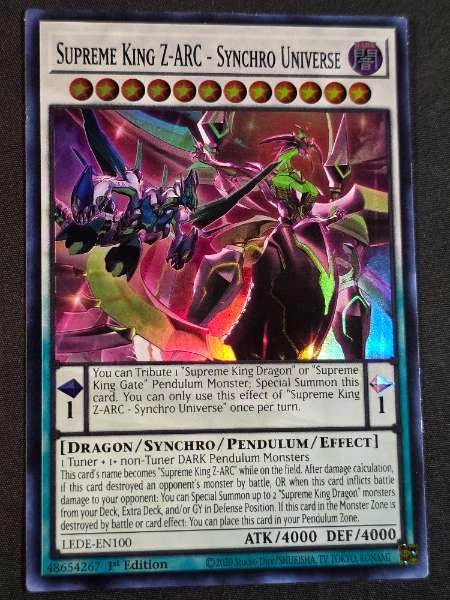 Supreme King Z-ARC - Synchro Universe #LEDE-EN100