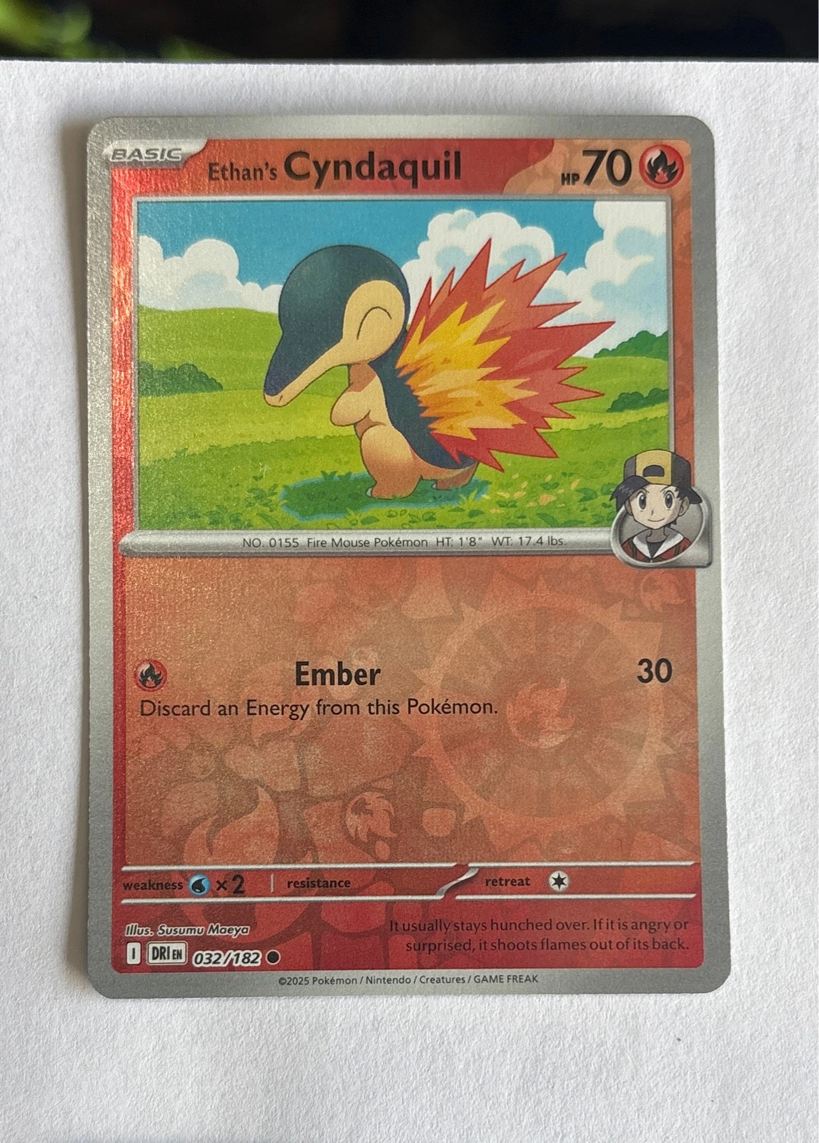 Ethan's Cyndaquil - Destined Rivals #032/182