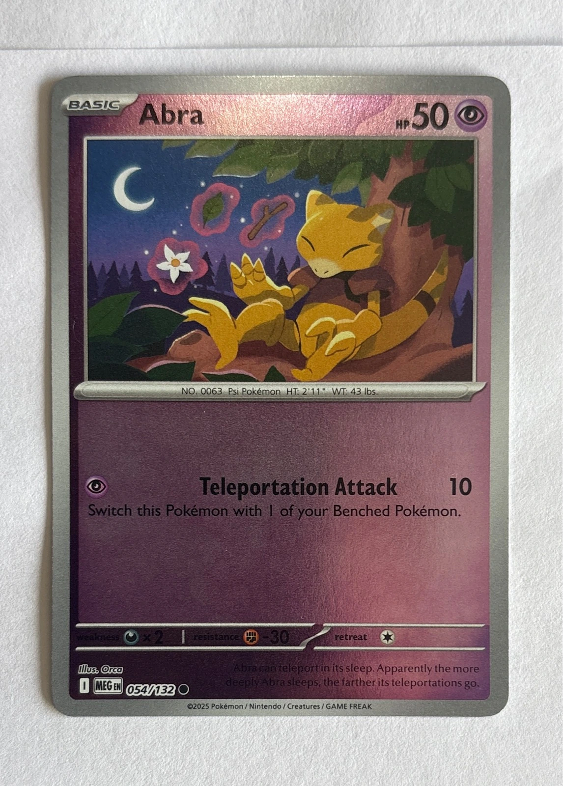 Abra - Pokémon TCG: Scarlet & Violet—151 #054/132