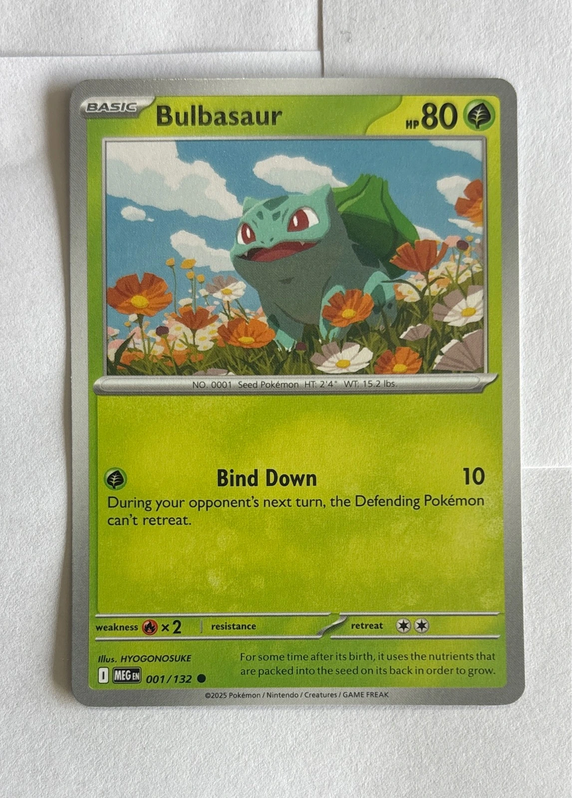 Bulbasaur - Mega Evolutions #001/132