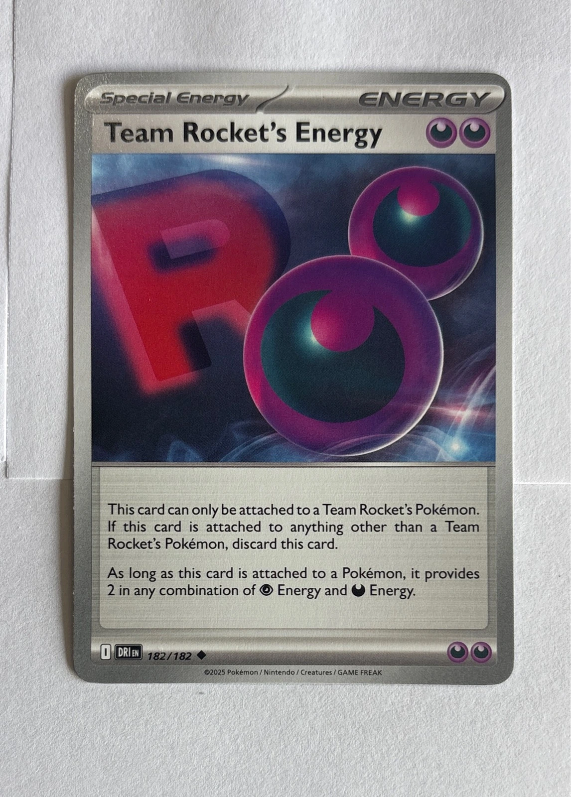 Team Rocket's Energy - Destined Rivals #182/182