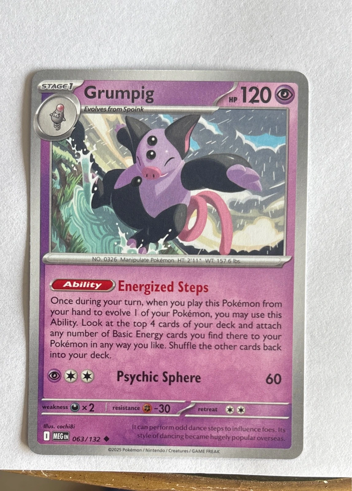 Grumpig - Mega Evolutions #063/132