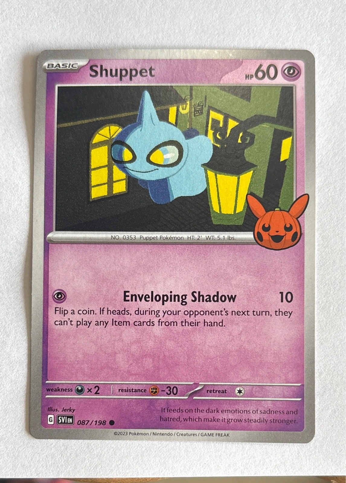 Shuppet - Scarlet & Violet #087/198