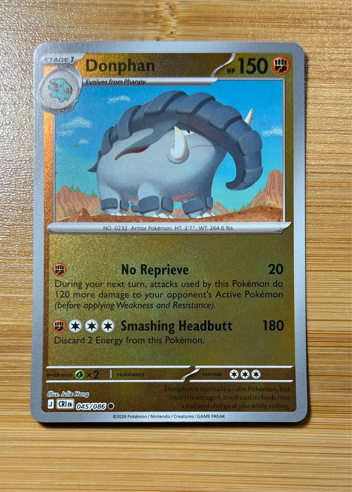 Donphan - Pokémon Chaos Rising #045/086