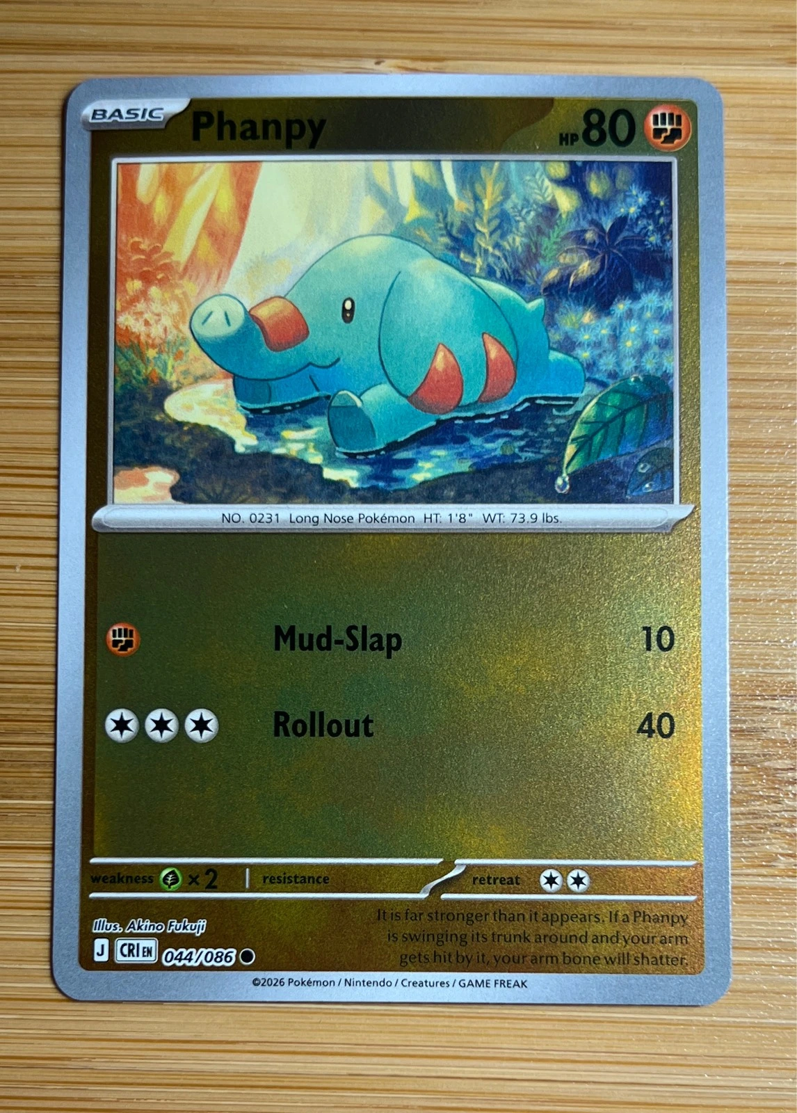 Phanpy - Pokémon Chaos Rising #044/086