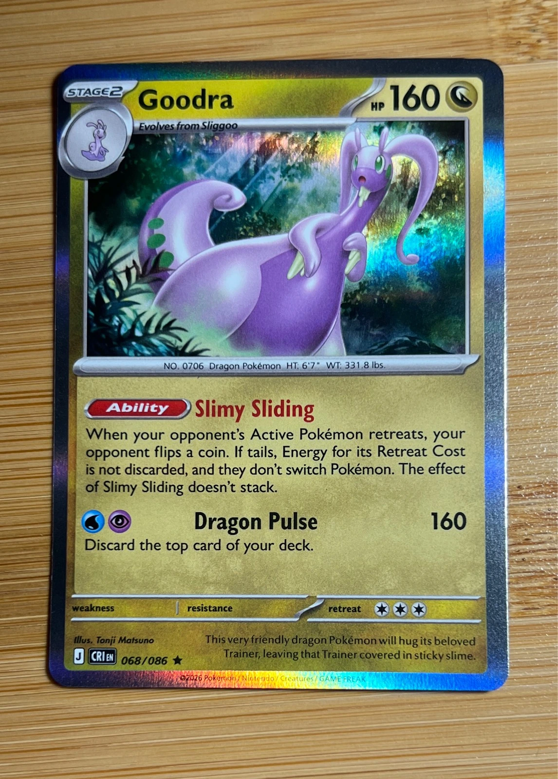 Goodra - Pokémon Chaos Rising #068/086