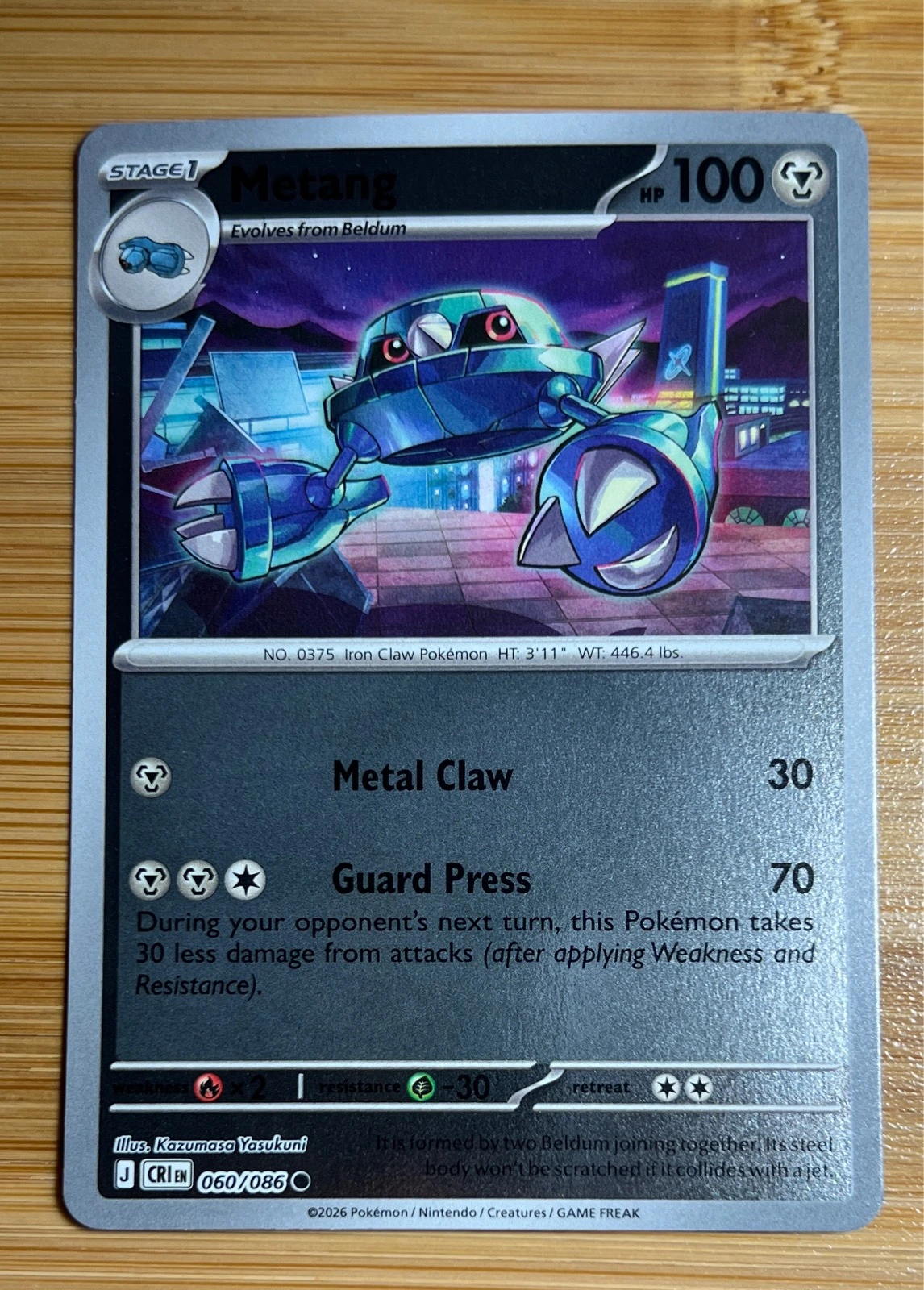 Metang - Pokémon Chaos Rising #060/086