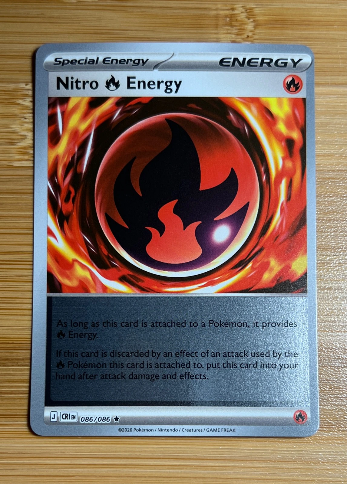Nitro Energy - Pokémon Chaos Rising #086/086