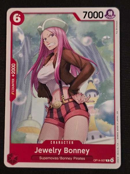 Jewelry Bonney - The Azure Sea's Seven #OP14-007