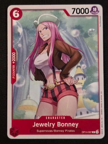Jewelry Bonney - The Azure Sea's Seven #OP14-007