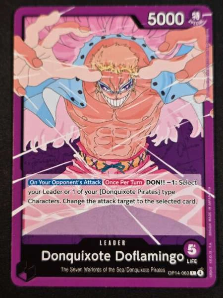 Donquixote Doflamingo - The Azure Sea's Seven #OP14-060