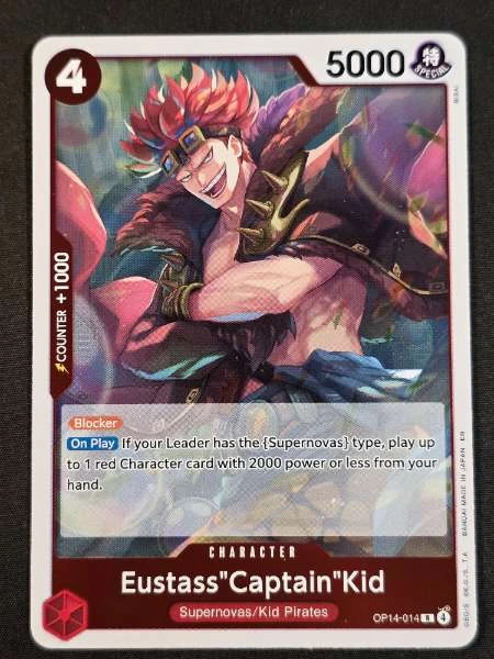Eustass"Captain"Kid - The Azure Sea's Seven #OP14-014