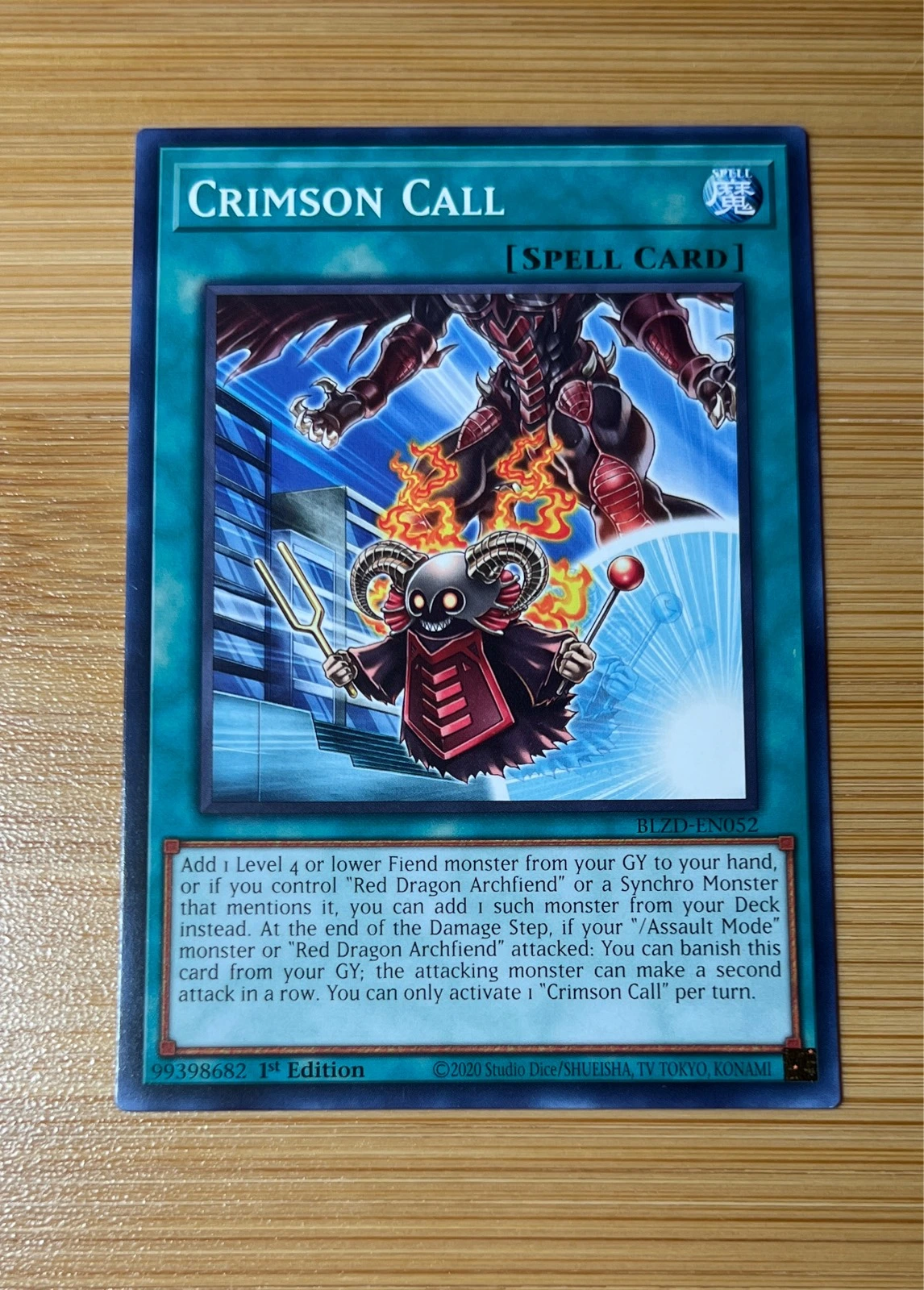 Crimson Call - Blazing Vortex #BLZD-EN052