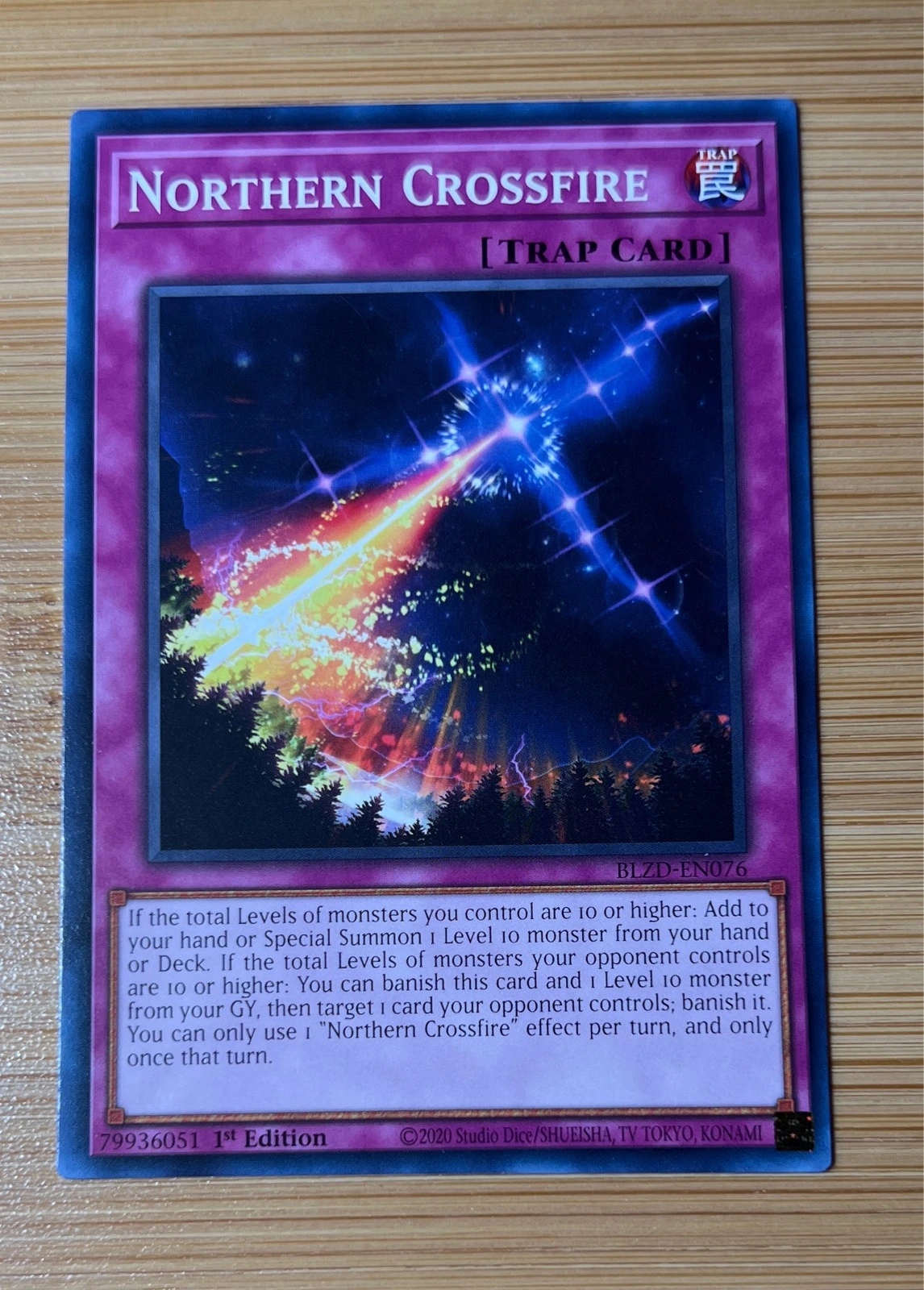 Northern Crossfire - Blazing Vortex #BLZD-EN076