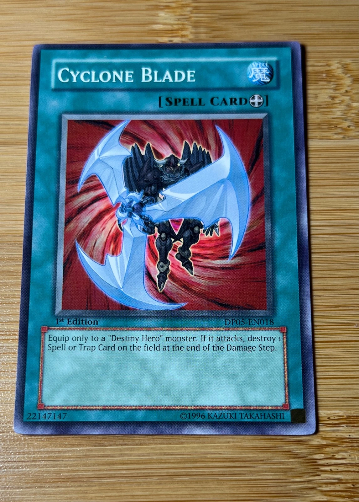 Cyclone Blade - Duelist Pack: Aster Phoenix #DP05-EN018