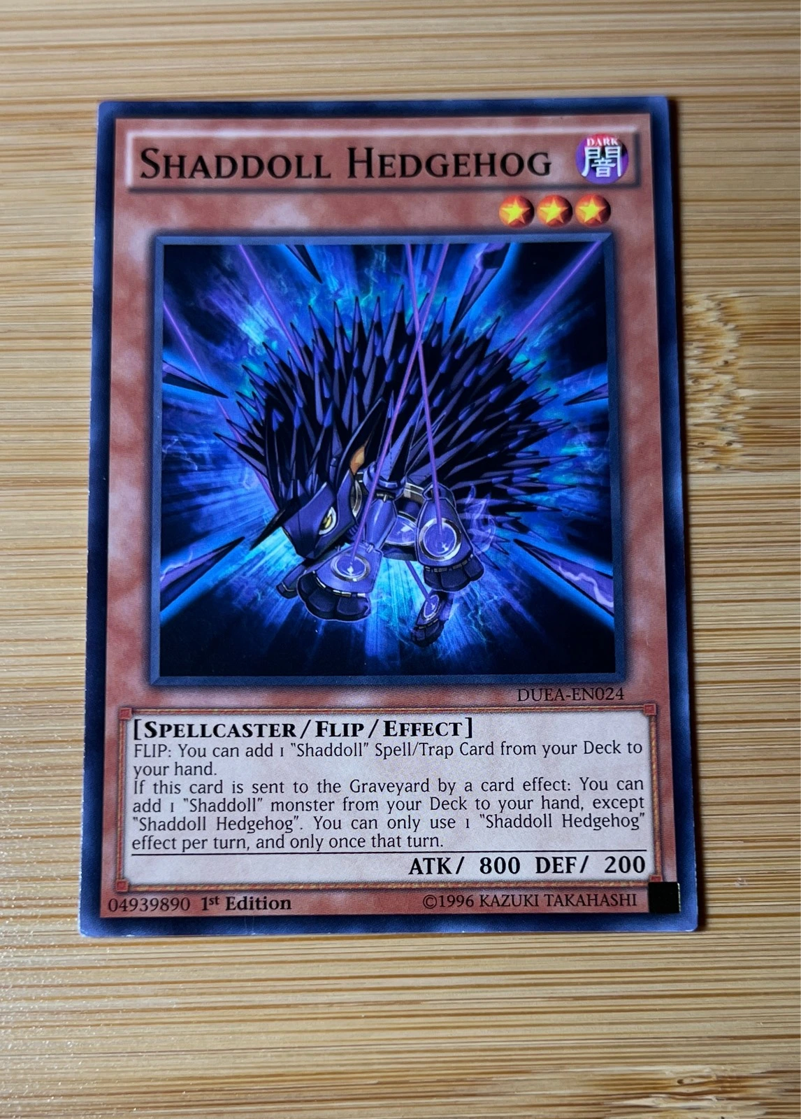 Shaddoll Hedgehog - Duelist Alliance #DUEA-EN024