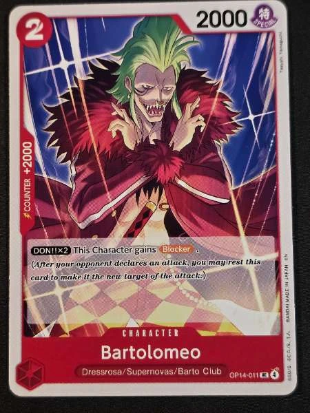 Bartolomeo - The Azure Sea's Seven #OP14-011