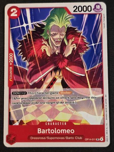 Bartolomeo - The Azure Sea's Seven #OP14-011