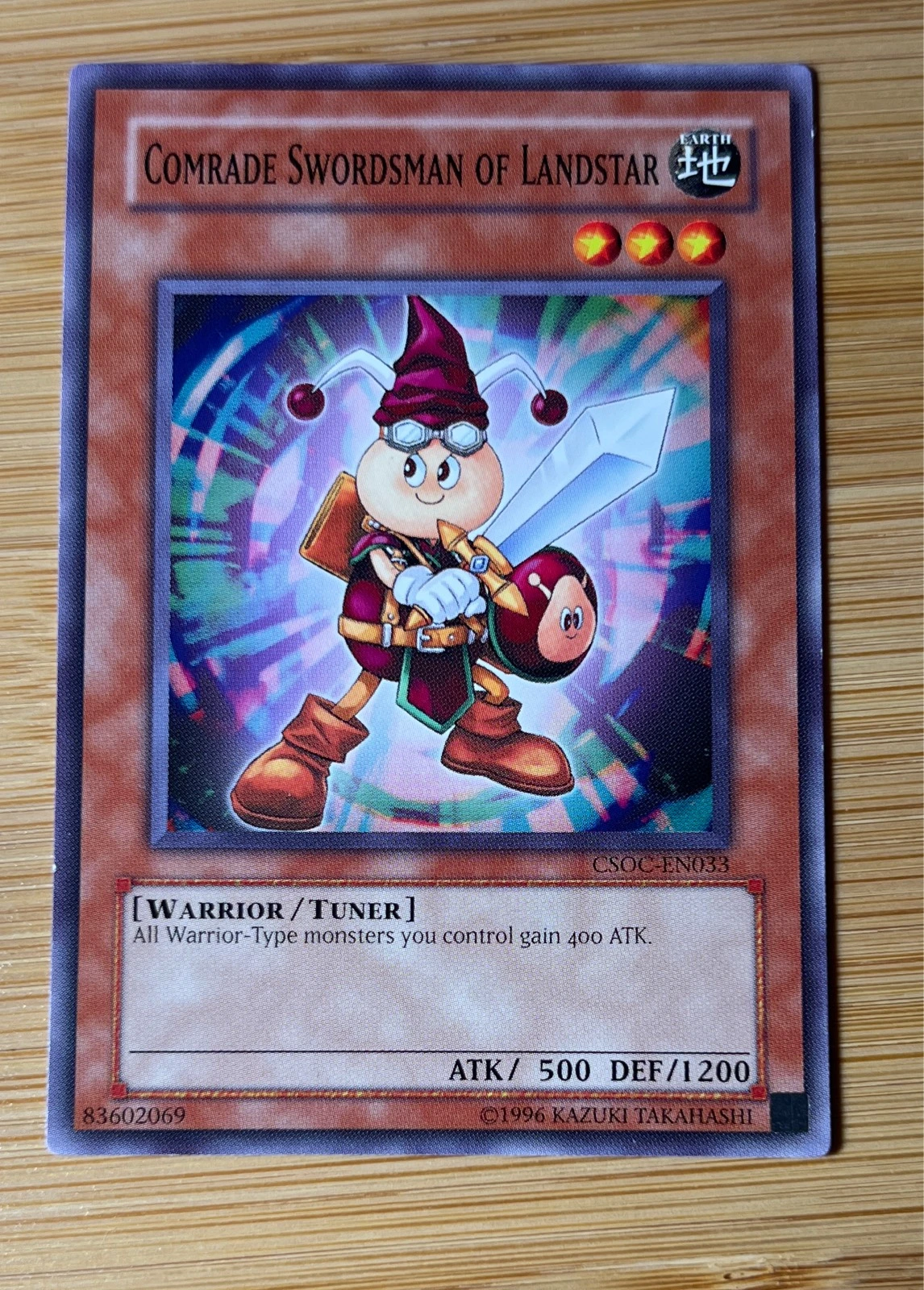 Comrade Swordsman of Landstar - Crossroads of Chaos #CSOC-EN033