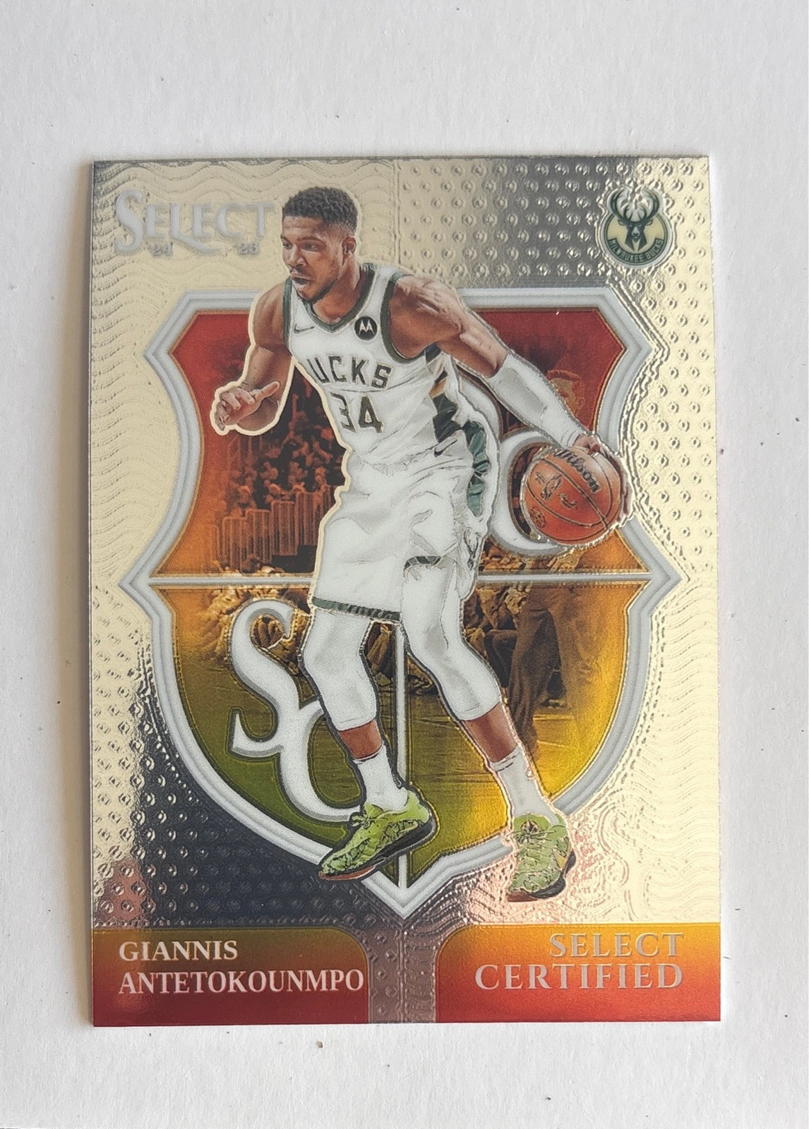 Giannis Antetokounmpo Select Certified - 2024-25 Panini Select #SC-12