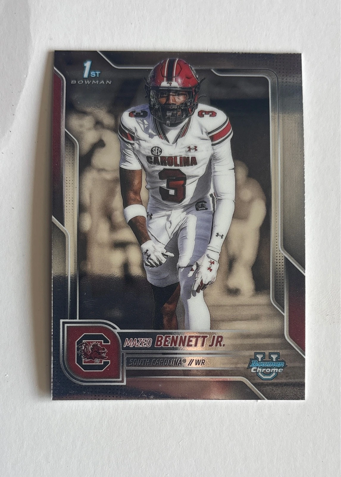 Mazeo Bennett Jr. - 2024 Bowman Chrome University Football #BCU-106