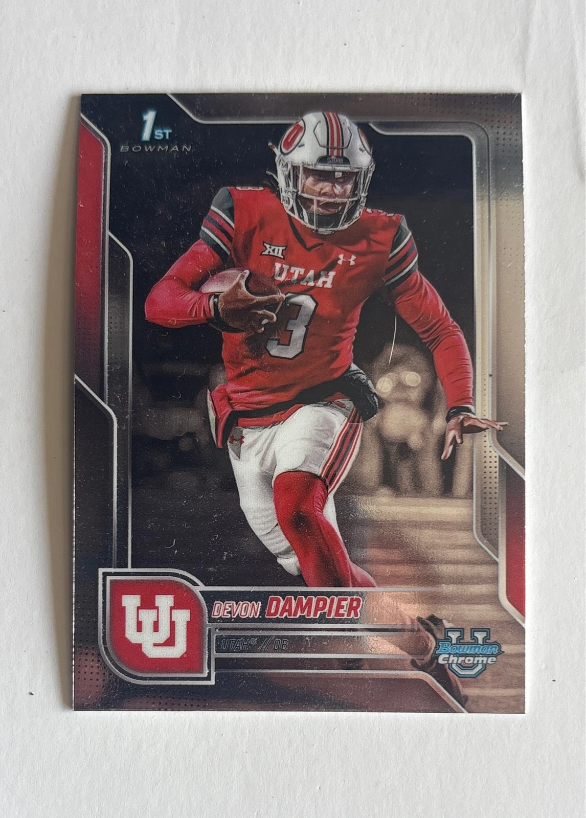 Devon Dampier - 2024 Bowman Chrome University Football #BCU-10