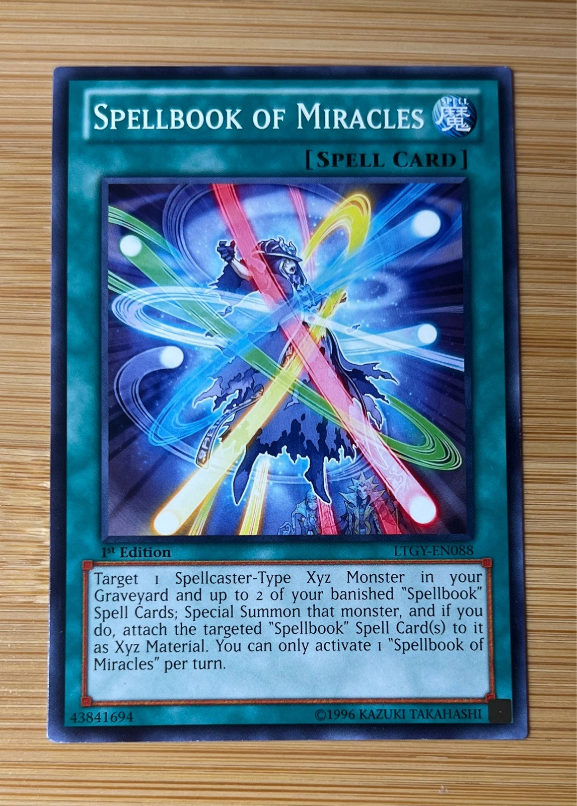 Spellbook of Miracles - Lord of the Tachyon Galaxy #LTGY-EN088