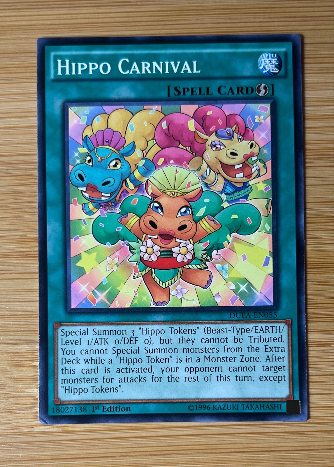 Hippo Carnival - Duelist Alliance #DUEA-EN055