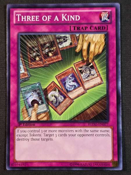 Three of a Kind - Return of the Duelist #REDU-EN077