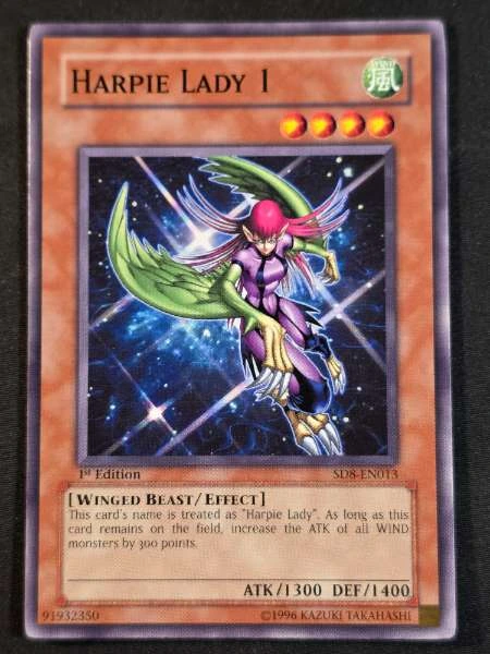 Harpie Lady 1 - Spellcaster's Judgment #SD8-EN013