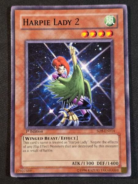 Harpie Lady 2 - Structure Deck: Lord of the Storm #SD8-EN014