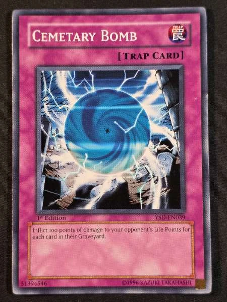 Cemetary Bomb - Starter Deck 2006 #YSD-EN039
