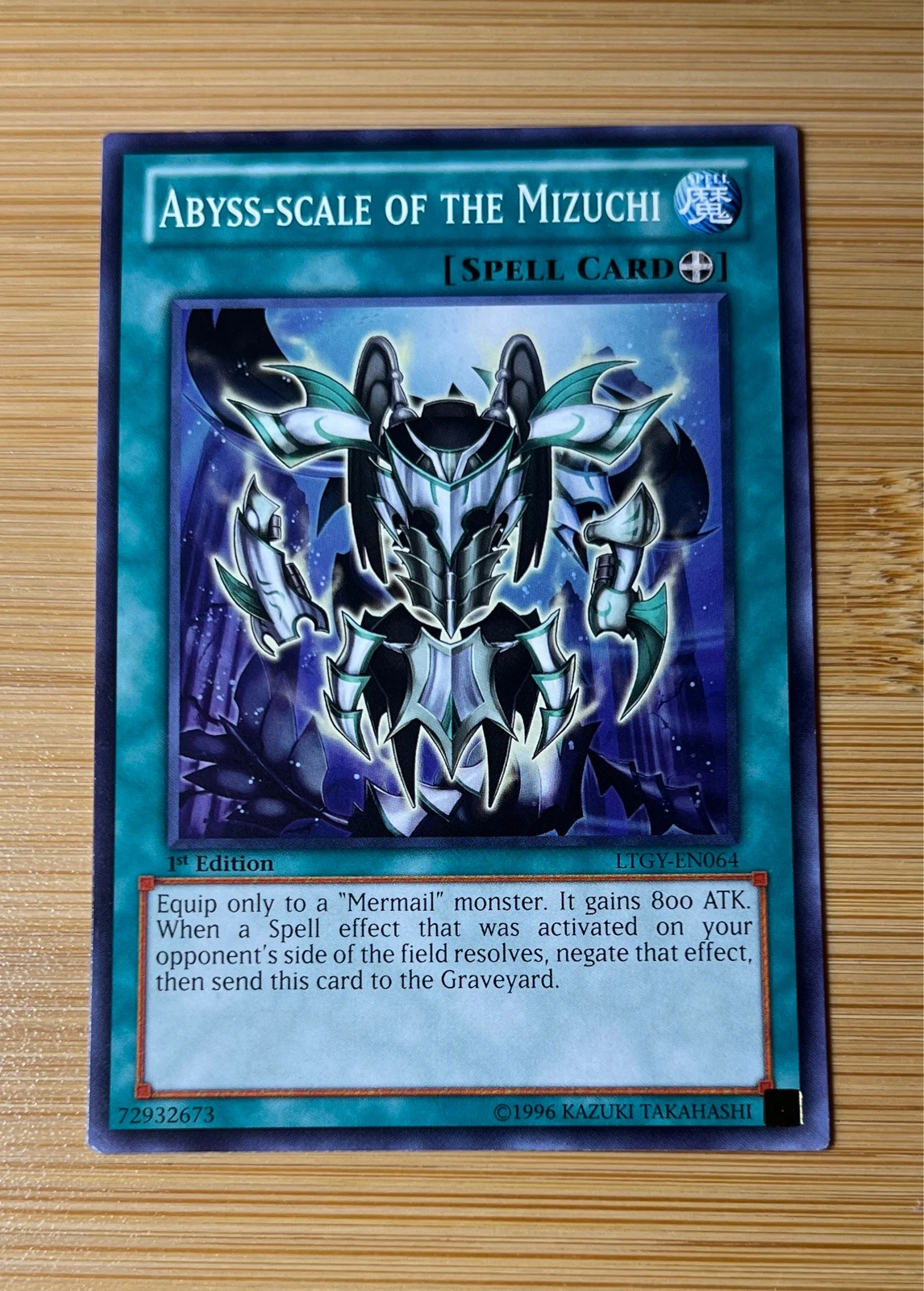 Abyss-scale of the Mizuchi - Lord of the Tachyon Galaxy #LTGY-EN064