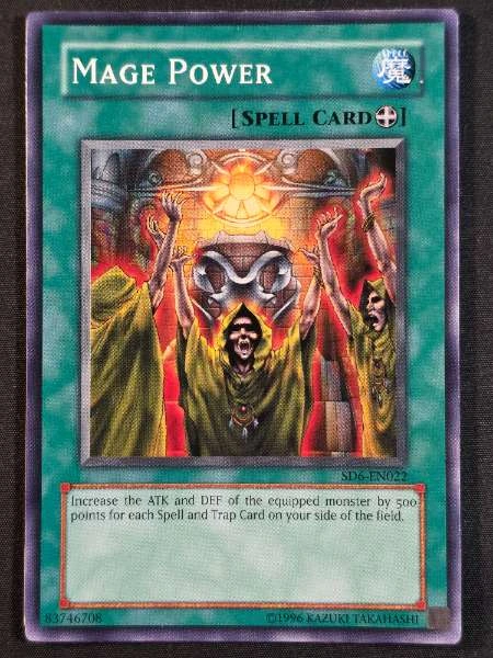 Mage Power - Structure Deck: Spellcaster's Judgment #SD6-EN022