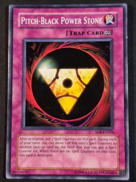 Pitch-Black Power Stone - Spellcaster's Judgment #SD6-EN034