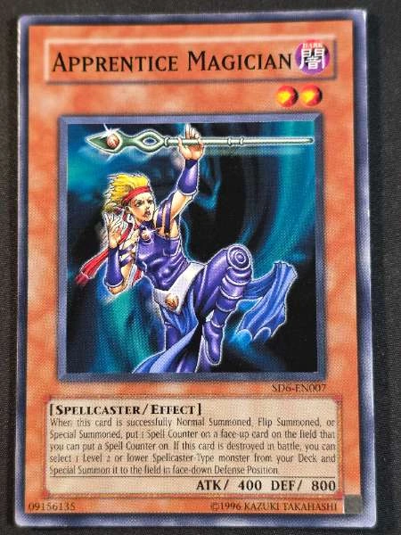 Apprentice Magician - Structure Deck: Spellcaster's Judgment #SD6-EN007