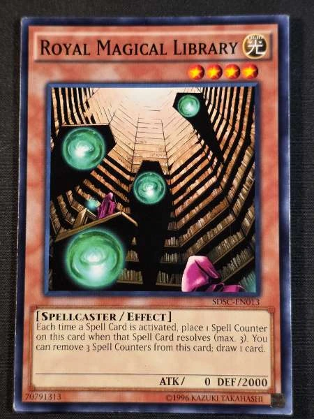 Royal Magical Library - Spellcaster's Judgment / Spellcaster's Command #SD5C-EN013